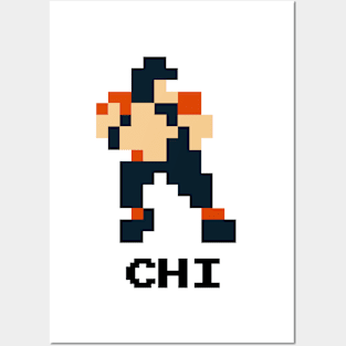 8-Bit Quarterback - Chicago Posters and Art